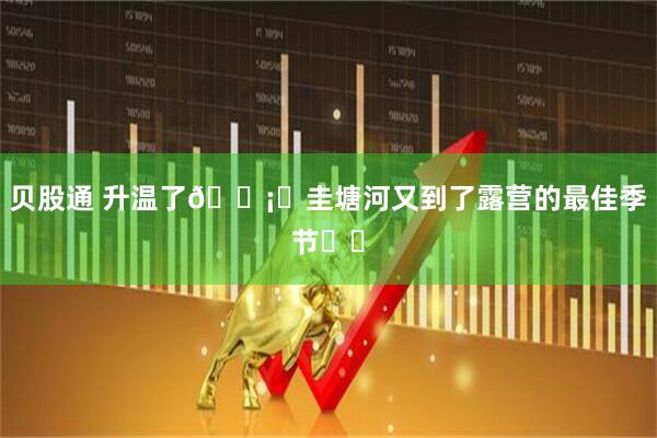 贝股通 升温了🌡️圭塘河又到了露营的最佳季节⛺️