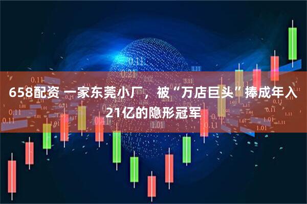 658配资 一家东莞小厂,被“万店巨头”捧成年入21亿的隐形冠军